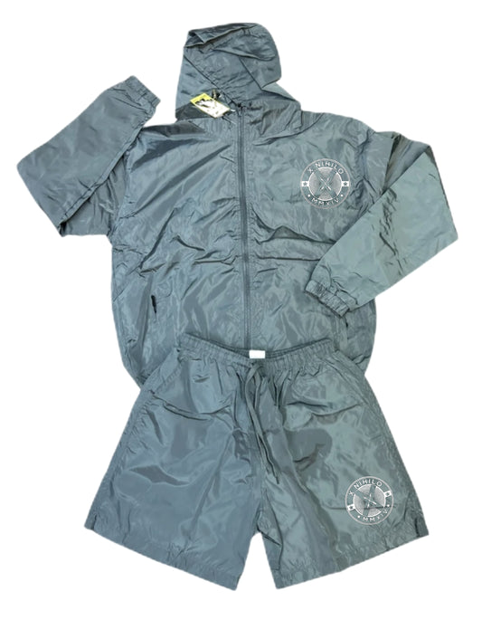 Ghost Motion Windbreaker Short Set